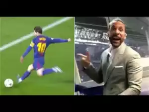 Video: Footage Shows What Rio Ferdinand Shouted After Messi